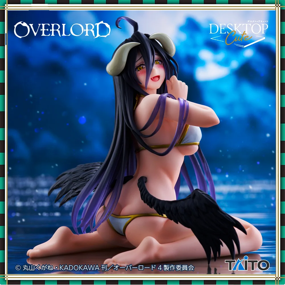 

TAITO Original Desktop Cute Overlord IV Albedo Swimsuit Ver. Anime Action PVC Figure Complete Dec Releas