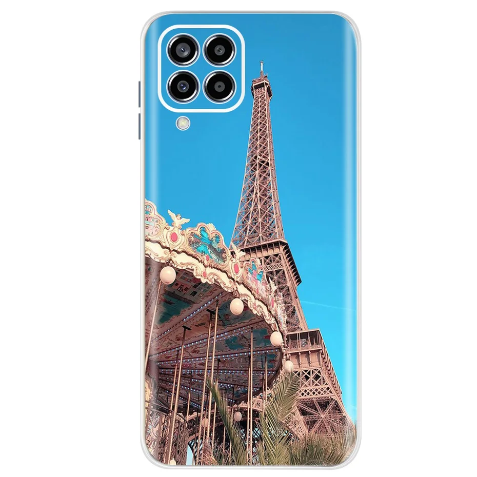 Clear Soft Silicone TPU Bumper Case for Samsung Galaxy M33 5G