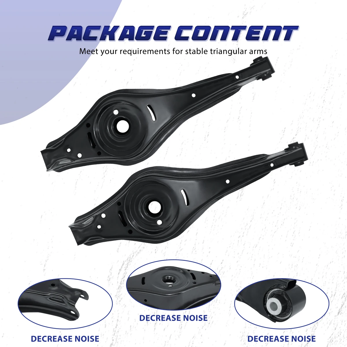 AzbuStag 8 pz posteriore superiore inferiore braccio di controllo barra stabilizzatrice collegamento per Volkswagen Tiguan coniglio Passat Audi A3 TT 2005-2011 - immagine 4