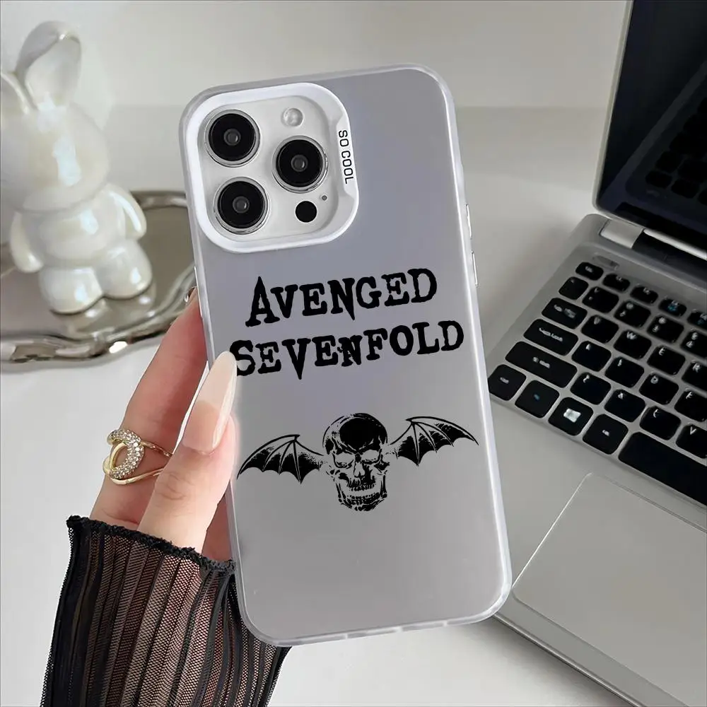 Avenged Sevenfold Designer Matte Laser Aurora Phone Case