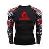 Mens Long Sleeve Rashguard Upf 50 Sun Protection Surf Shirt Quick Dry Breathable Swimming Tight T-shirt Summer 2023 Gym Clothes 2