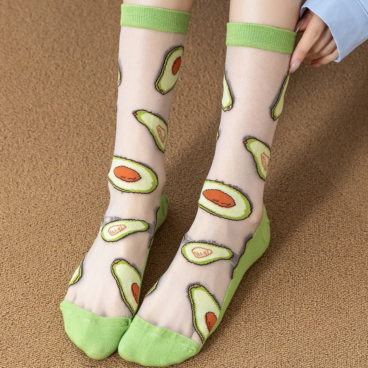 Avocado Nylons Avocado Nylons Socks