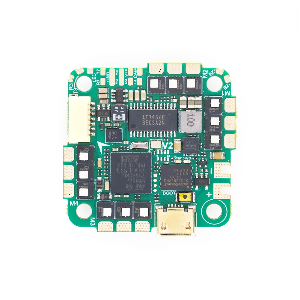 Контроллер полета iFlight Beast F7 55A V2 2-6S BLHeli-S AIO Board (BMI270) с рисунком крепления 25 5*25 5 мм