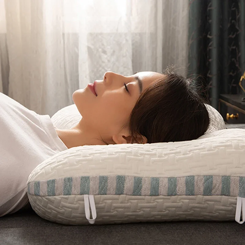 

Spa Massage Pillows for Neck Orthopedic Sleeping Pillow Pain Relief Spine Neck Protection Cushion Comfort Travesseiro 베개