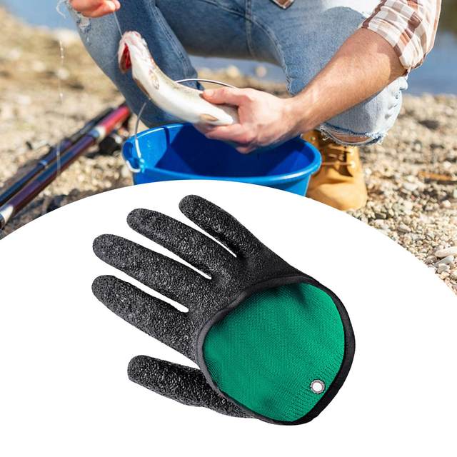 Fishing Glove Multifunctional Nonslip Accessories for Outdoor Women Catching