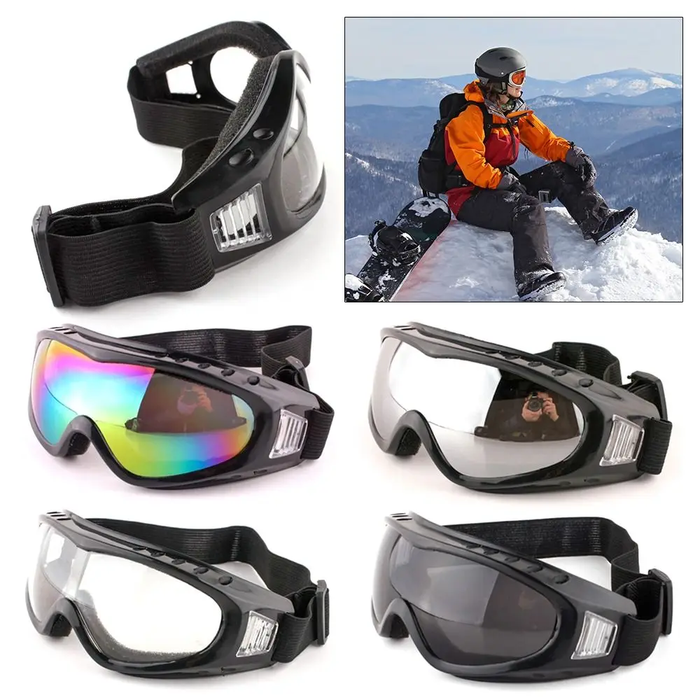 Children Skiing Glasses Goggles Sports Windproof Kids Eyewear Glasses Ski Goggles Moto Cycling Lens Frame Glasses Sunglasses 2