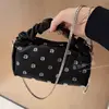 Luxury Brand Designer Rhinestone Handbag Wang Women's Bag, Fashion Women's Tote, Shoulder Bag, Chain Crossbody Bag, Wallet New 2