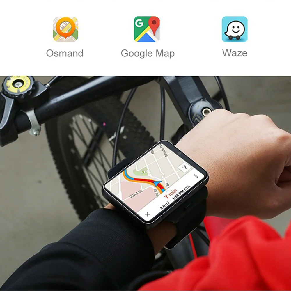 LOKMAT APPLLP MAX 4G LTE Smartwatch Men Touch Screen WiFi