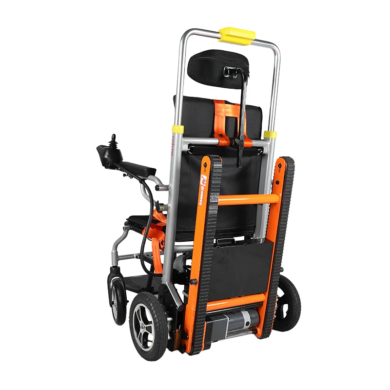 Removable portable folding crawler type electric floor climbing elderly disabled people up and down stairs electric floor climbi