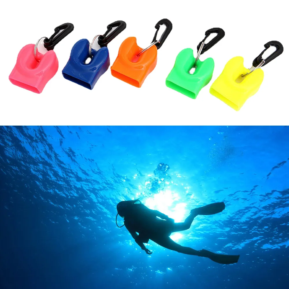 

Octopus Regulator Holder PVC Standard Scuba Dive Mouthpiece Holder 2nd Stage Regulator Octopus Retainer Clip
