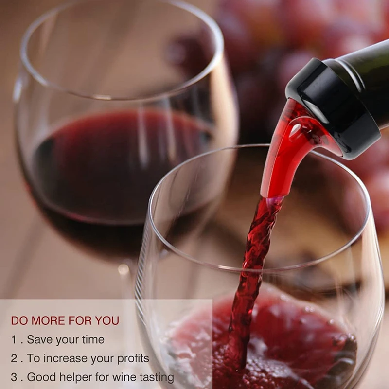 

Automatic Measured Bottle Pourer 1OZ Quick Shot Bottle Spout Pourer Drinks Wine Pourers Cocktail Dispenser Home Bar Tool