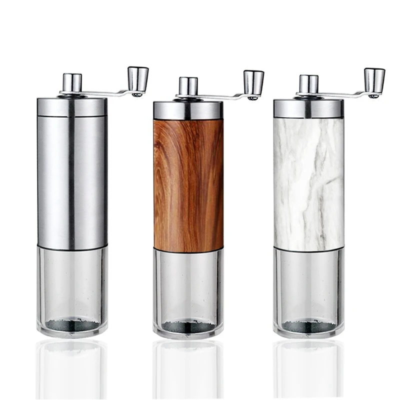 

3PCS Portable Manual Coffee Manual Coffee Grinder Good For Home Office Traveling Hiking Or Camping Espresso