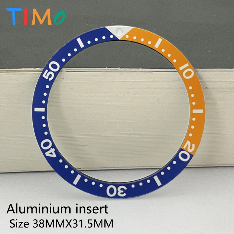 Premium 38x31.5mm Aluminum Bezel Insert