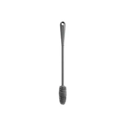 Silicone Long - Handle Bottle and Glass Cleaning Brush (Grey)