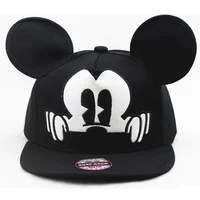 Disney Mickey Mouse Hat Cartoon Cute Big Ear Embroidered Baseball Hat Boys Girls Hip Hop Breathable Cap Adjustable Birthday Gift 2