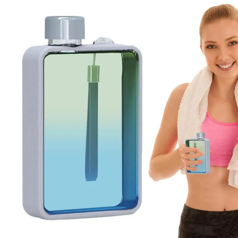 

Flat Water Bottle Sport Flat Bottle Water For Bike And Cycling Leakproof Sports Outdoor Water Bottle Portable Bottle For Sports