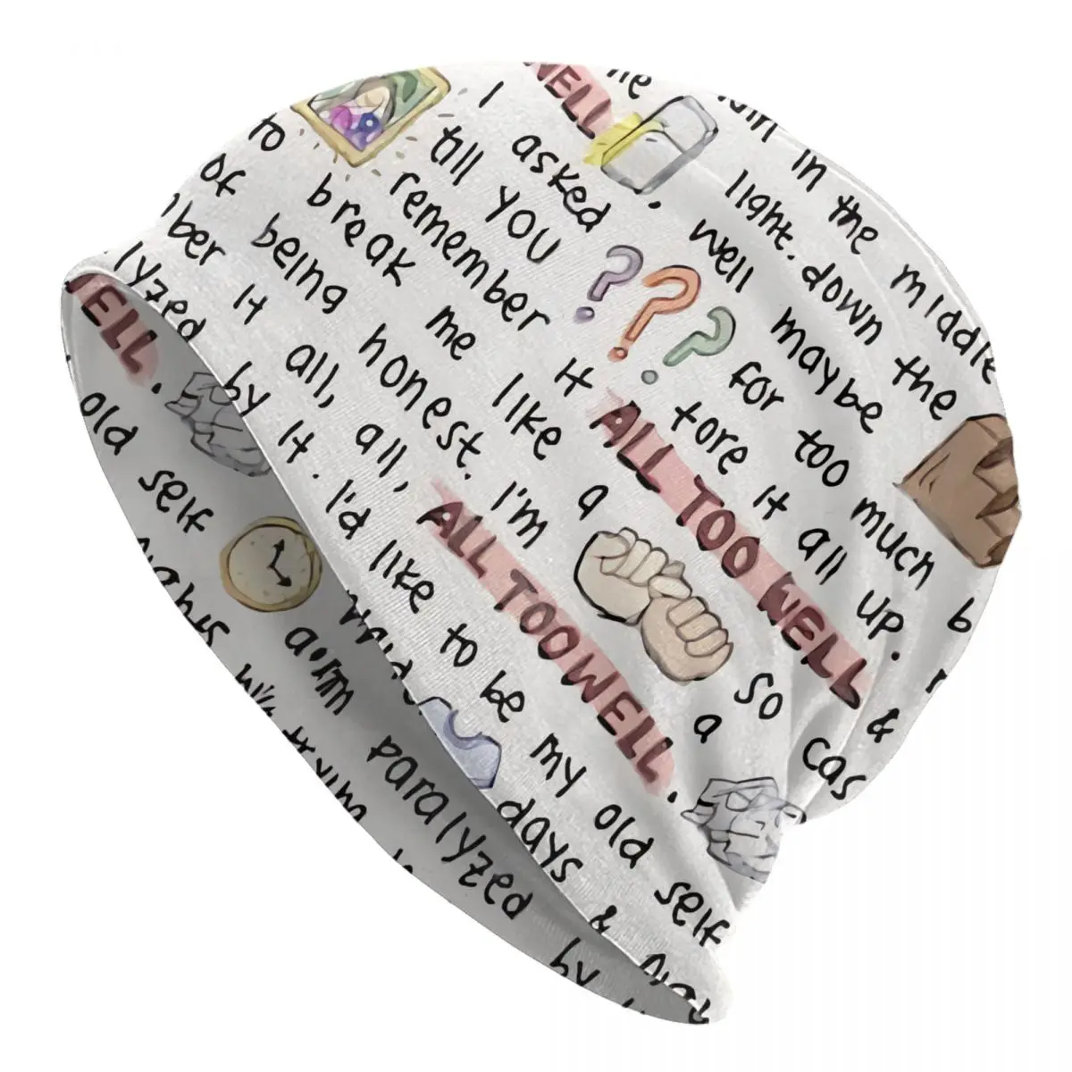 All Too Well Taylors Version Outdoor Beanie Caps Kit Connor Heartstopper Skullies Berretti Berretti Da Sci Bonnet Homme Hats