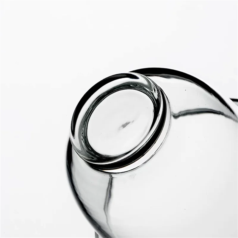 80ML Transparent High Borosilicate Glass Gaiwan Tea Cover Bowl Tea Cup and Lid Heat Resistant Small Teacup Kung Fu Set Acces