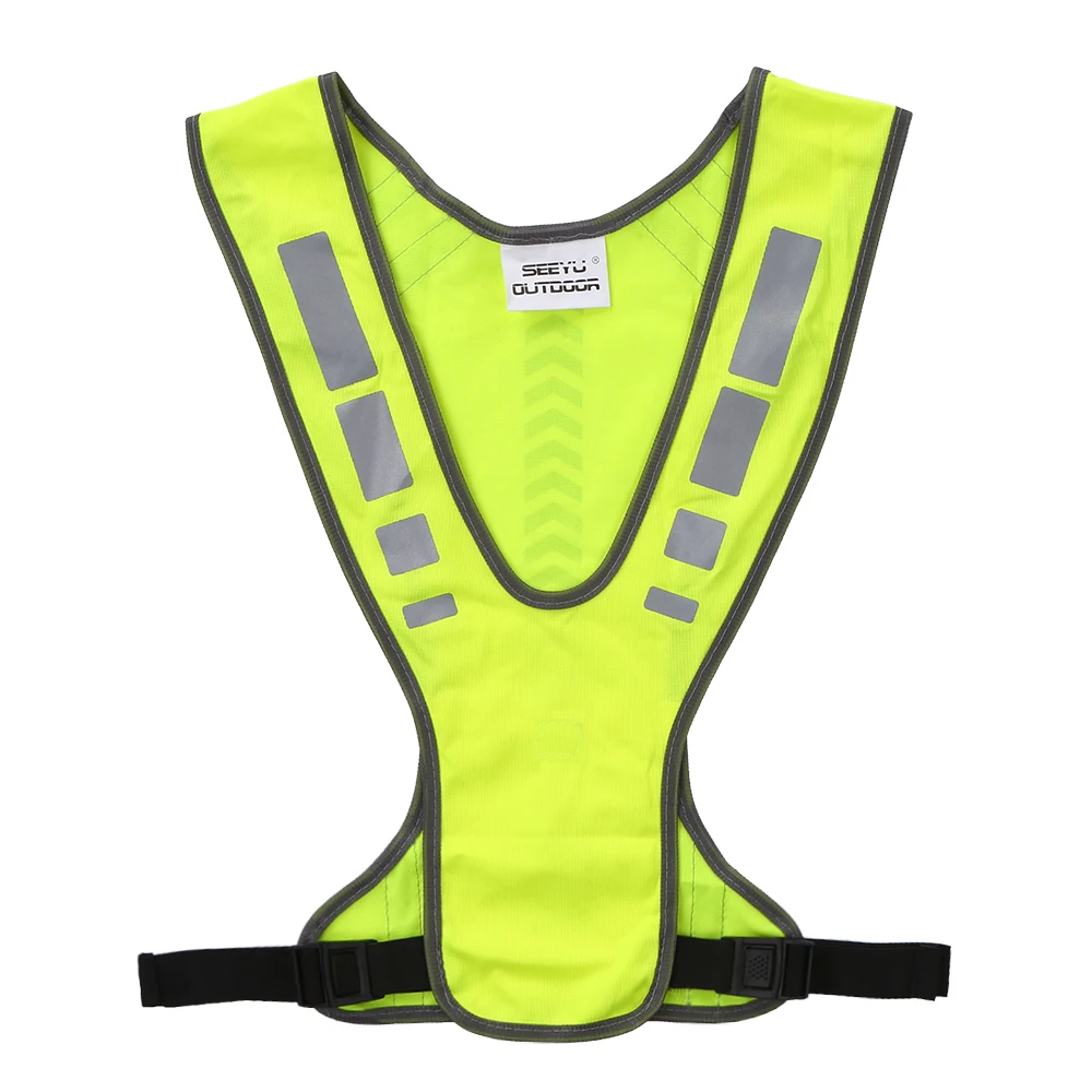 Cycling Reflective Safety Vest Outdoor Sports
