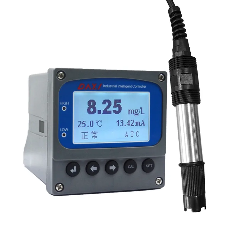 

Digital PH EC Salinity Automatic Water DO Controller for The Aquaculture, Online Polarographic Dissolved Oxygen Meter