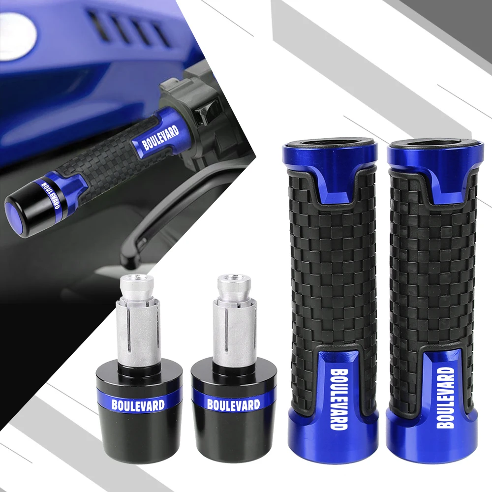 

BOULEVARD For Suzuki C90 S50 S83 2005 2006 2007 2008 2009 Motorcycles Accessories Handlebar Grips Plug Slider Handle Bar Ends