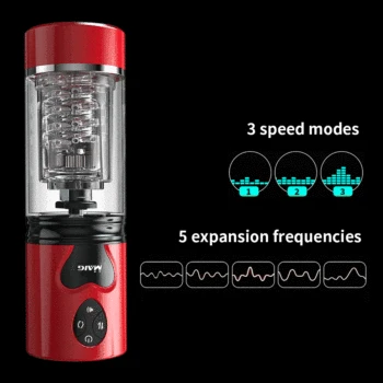 Male Masturbator Automatic Telescopic Rotation Real Vagina Voice Masturbation Cup For Men Pocket Pussy Strong Thrusting Sex Toys 2