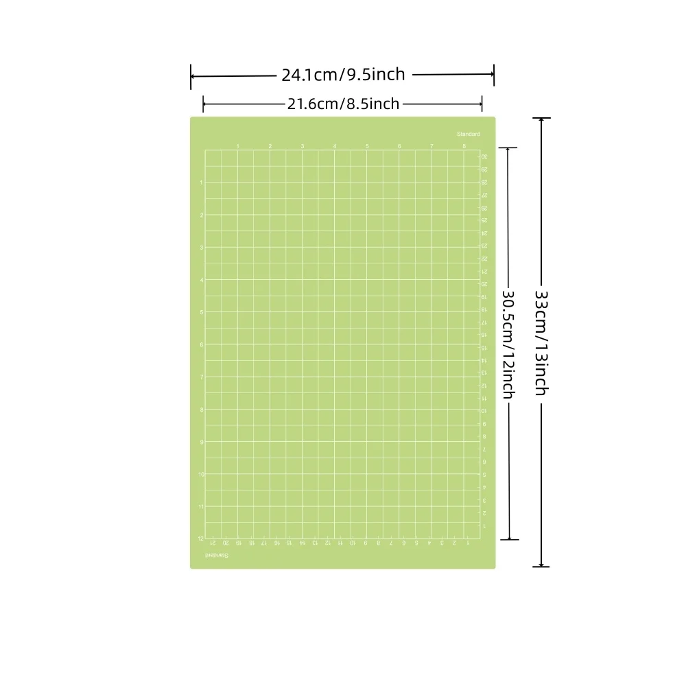 8.5&rdquo;x12&rdquo; Cutting Mat for Cricut Joy Xtra StandardGrip LightGrip StrongGrip 3 Mats Variety Adhesive