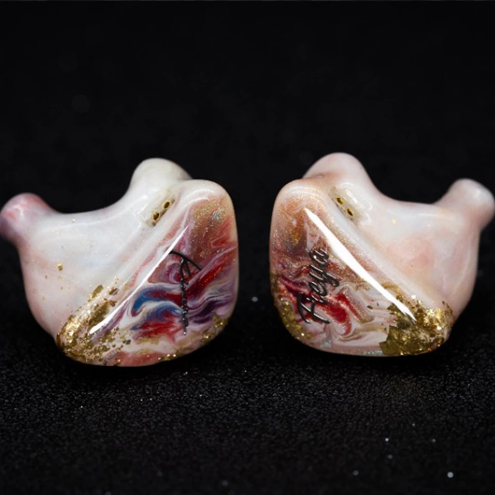 KINERA Freya 3BA+1DD Hybrid 4 Driver Unit HIFI In Ear Monitor Earbud With 2Pin Cable Earphone IEM Hand-painted Shell Headset