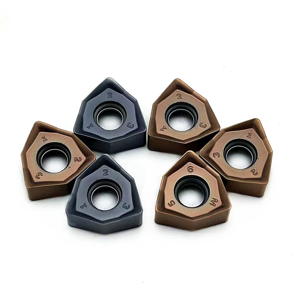 10pcs WNMU060408EN KT8060 Face Milling Cutter Inserts WNMU080608EN  