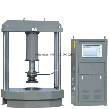 jaw 1000a computer control electro hydraulic servo compressive strength testing machine for manhole cover