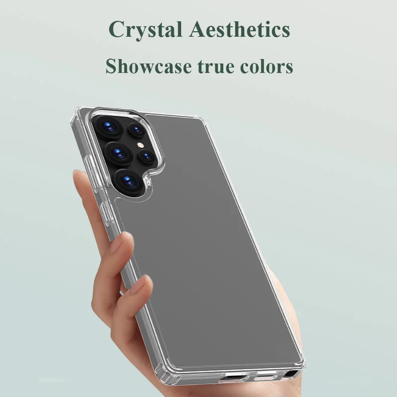Lereach Ultra-Thin Crystal Clear Shockproof Phone Case - Anti-Scratch Protection