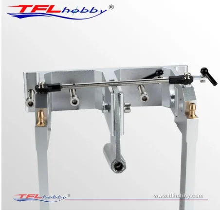 

TFL Hobby 140 Aluminum Dual Pickup Rudder fit 6.35mm 1/4 Shaft for 100cm to 130cm RC Gas Boat