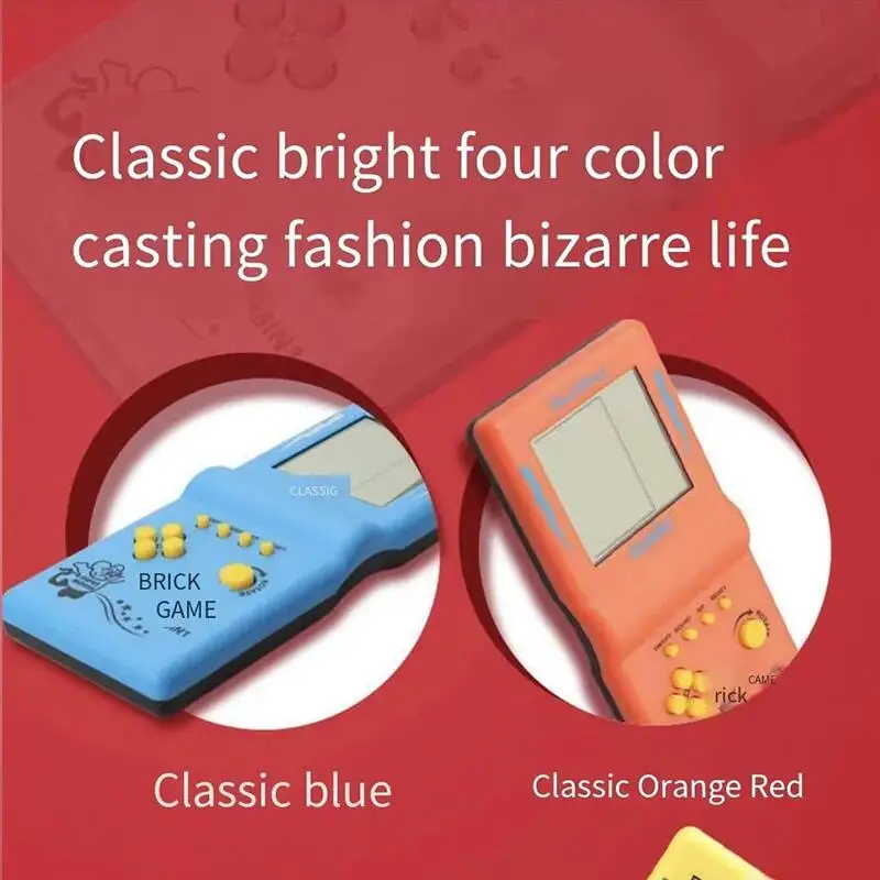 Mini Handheld Game Console Built-in 23 Games 80 Childhood Classic Tetris Retro Game Player Old Fashioned Children's Student Toys - Image 2