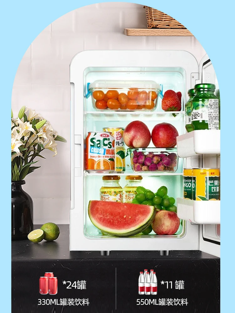 Mini fridge for top fruits and vegetables