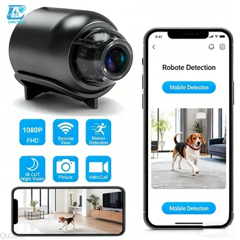 Wifi Mini Camera 1080P Clear Night Vision Wireless Camera X5 Portable Motion Detection Surveillance Home Video Security Cameras 1