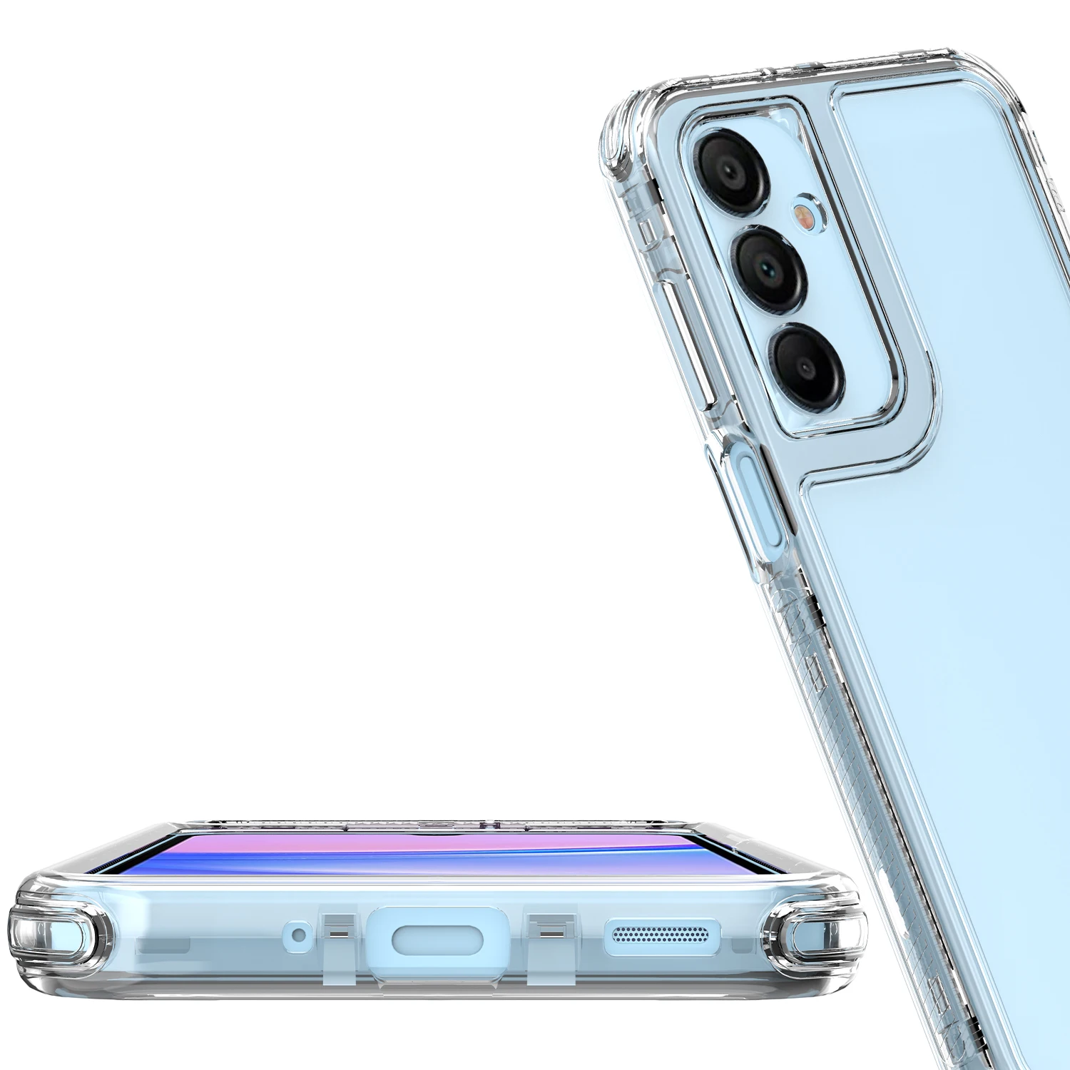 Ultimate 3-in-1 Rugged Armor Protective Case with Enhanced Back Cover