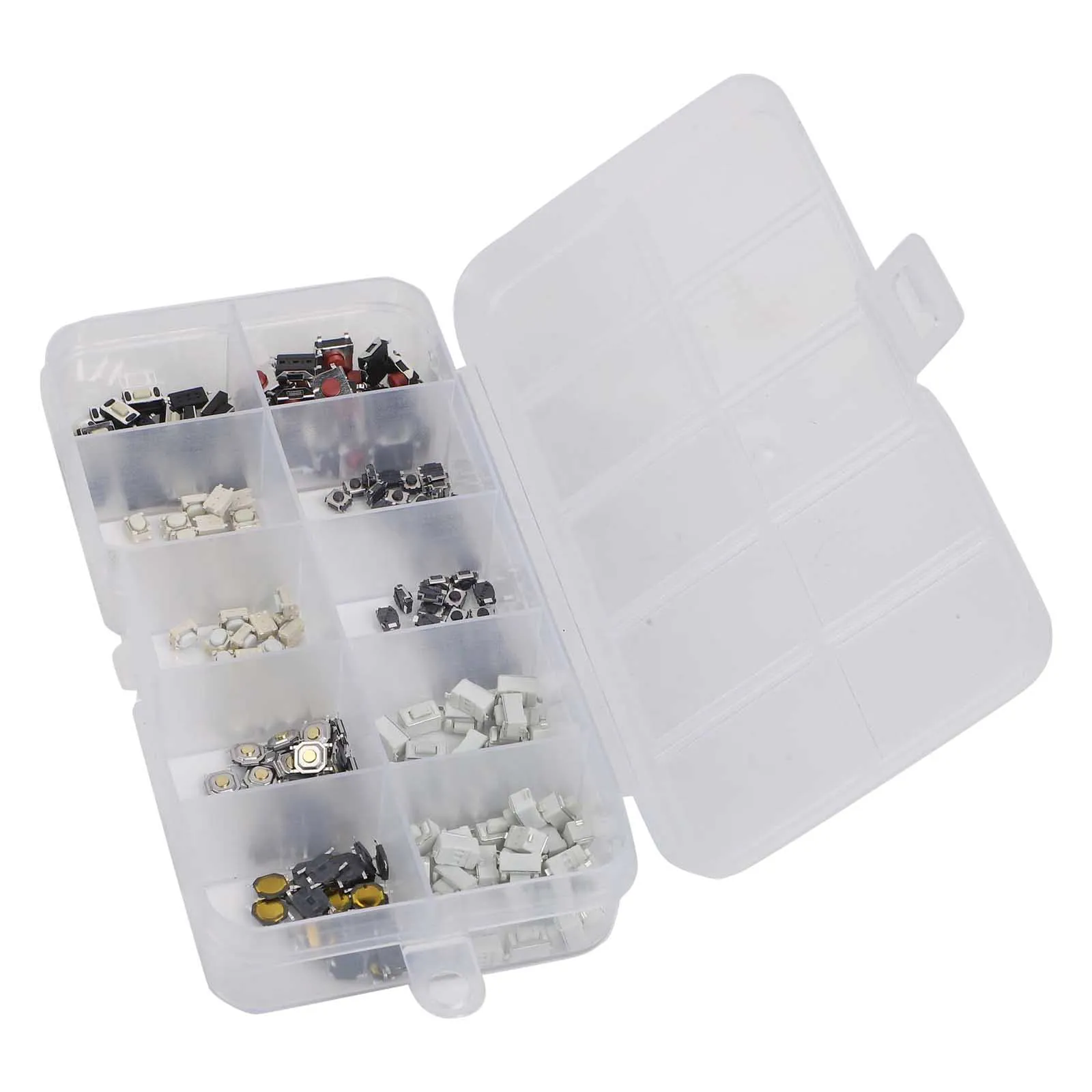 Interruttore Smd Micro Interruttore Tattile SMD 6x6x5 Mm - Silenzioso, Perfetto Per Progetti Elettronici 10 GB Switch