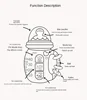 Baby Toys educational Newborn Light Music Electric Comfort Bottle Rattle Chinese English Early Education Mobile toddler toys 6