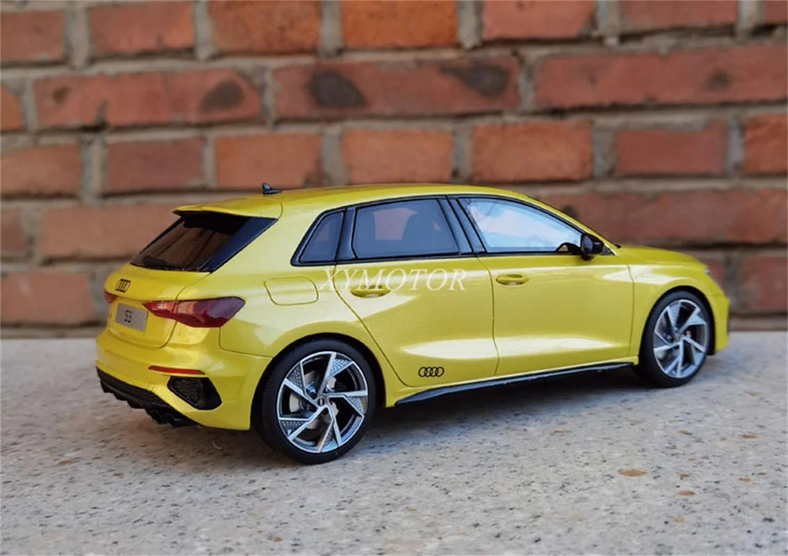 Gt Spirit 1/18 For Audi S3 2020 Resin Limited Diecast Model Car Yellow Toys  Hobby Gifts Collection Ornaments Display - Railed/motor/cars/bicycles -  AliExpress