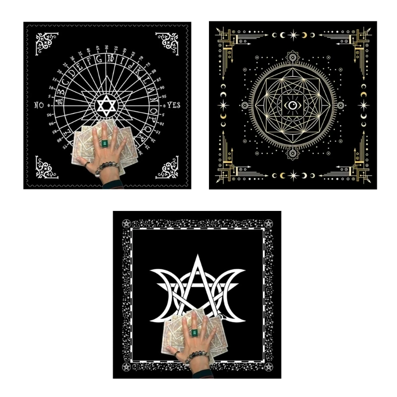 

Moon-Phases Altars Cloth Tarot Cards Tablecloth Tapestry Witchcraft Supply 57QC