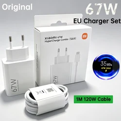 Xiaomi 67W Mi Hyper Turbo Fast Charging Adapter - EU with 1m cable