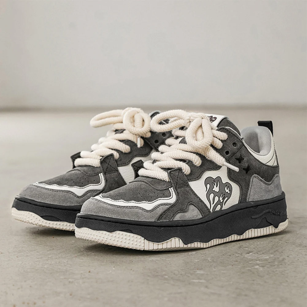 Womens Sneakers Women Vintage Casual Sneakers Y2K Korean Sports Shoes Loafers Platform Tennis Shoe
