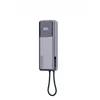 Xiaomi 165W Power Bank 10000mah Integrated USB C Cable LED Display Portable Charger for Macbook IPhone 15 Xiaomi 14 Pro 2