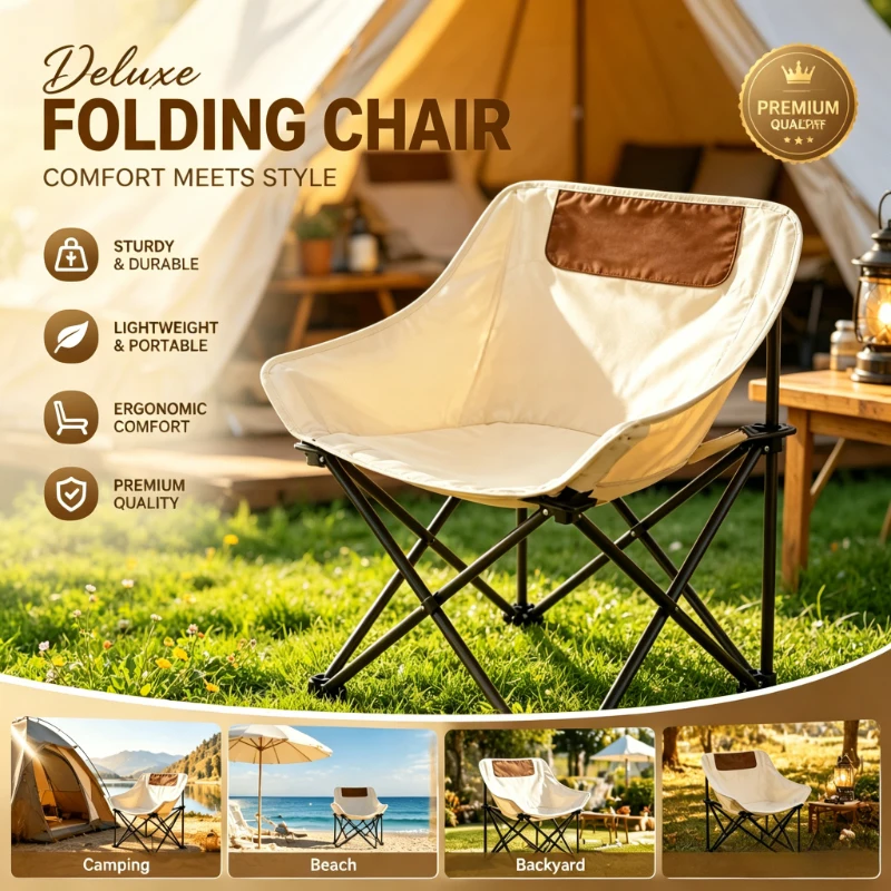 Ultra-Light Folding Camping Chair 1