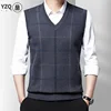 Men's Thickened Casual Sweater Tank Top Autumn and Winter Warm Men's Vest 3