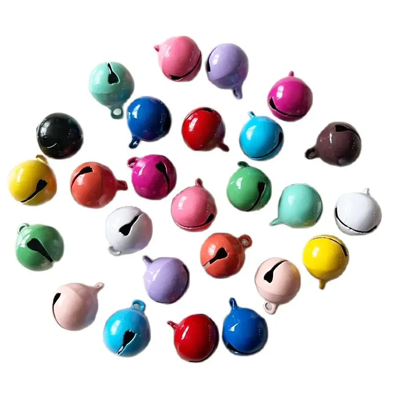 

50pcs 12mm DIY Copper Bells Christmas Gingle bell Wedding Party Decoration Handmade Crafts Ornaments Pets Toys