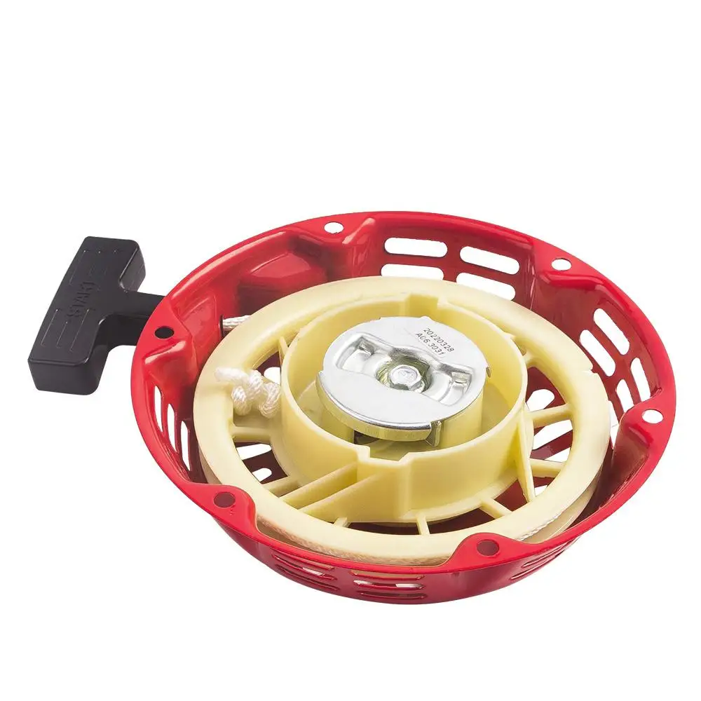 High Quality GX160 168F 170F Pull Recoil Starter Gasoline Generator Starter Recoil Spare Parts Petrol Engine Pull Pate 5.5hp