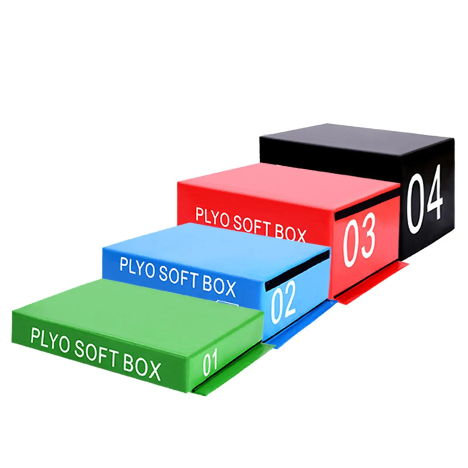 plyometric jump soft box stackable with increased weight for Excerise Training children teenagers gymnastics plyo soft box