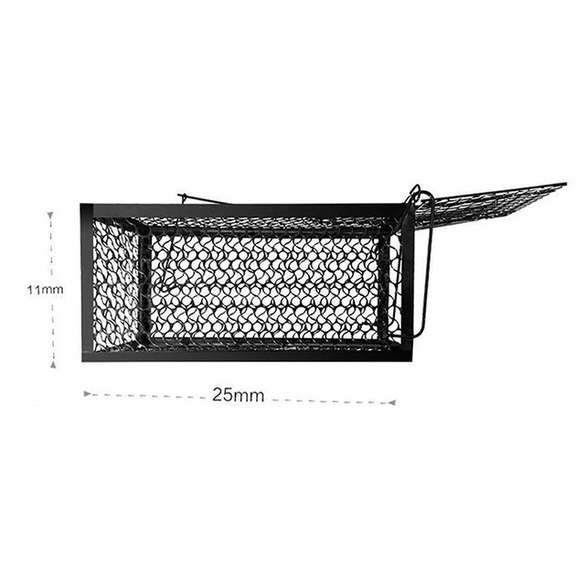 Intelligens, Önzáró Egér Egérréteg Biztonságos Cég Vasháló Háztartási Fogó Fém Újrahasznosítható Humánus Beltéri Kültéri Patkánycsapda Patkány Ketrec - Image 6