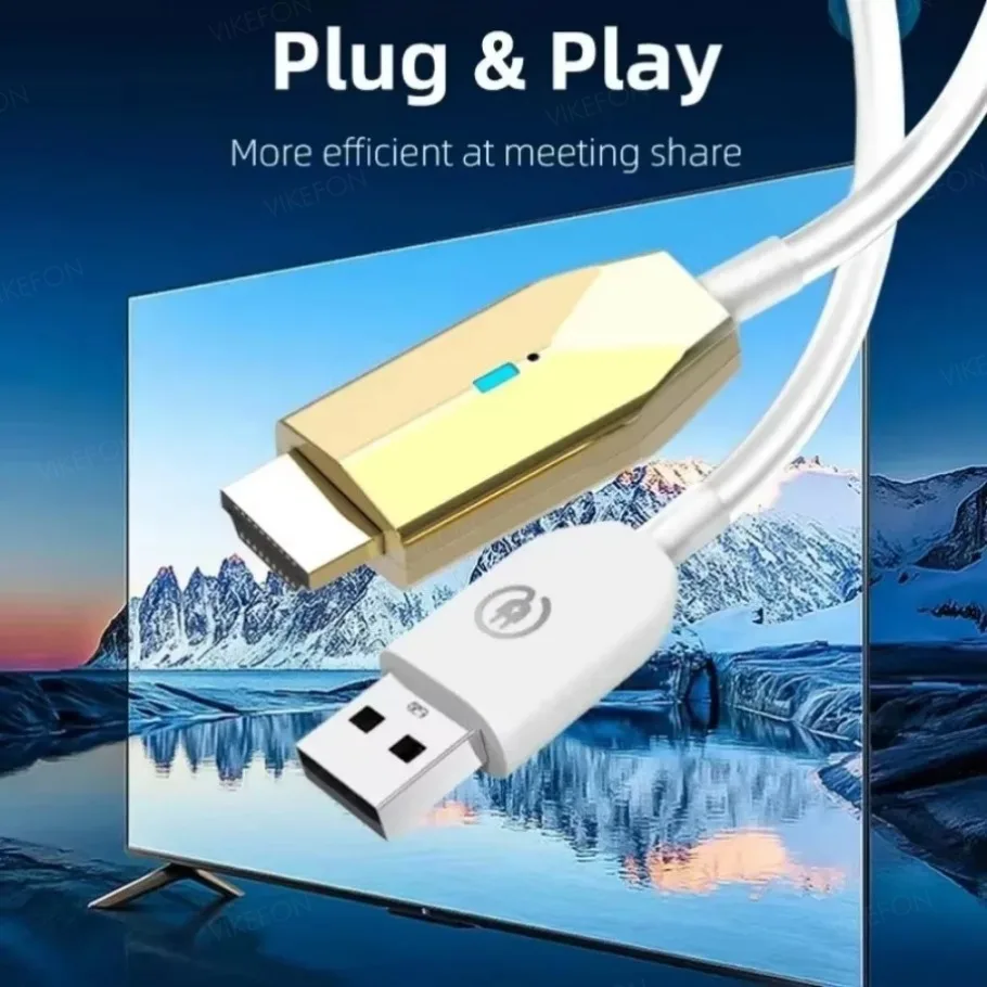30M Wireless Transmission Video Transmitter and Receiver HDMI Extender Display Adapter Cable Screen Mirror For Camera PC To TV